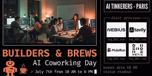 Builders & Brews: Cowork, Build & Connect