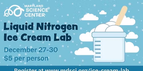 Liquid Nitrogen Ice Cream Lab