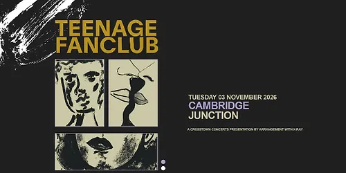 Teenage Fanclub at Cambridge Junction Cambridge
