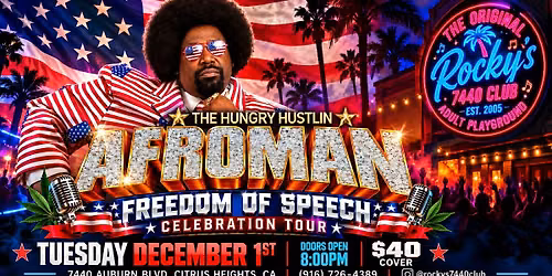 Afroman at the 7440