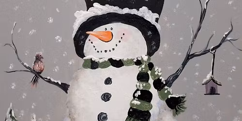 "Snowfriend" paint time