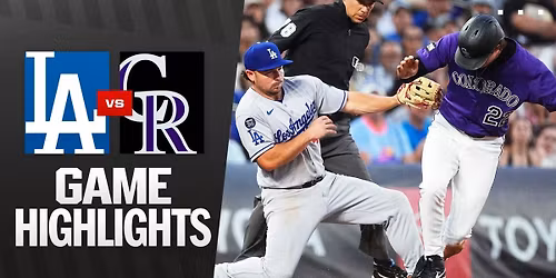 Parking Los Angeles Dodgers at Colorado Rockies