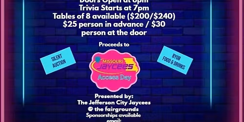 Trivia Night for Access Day