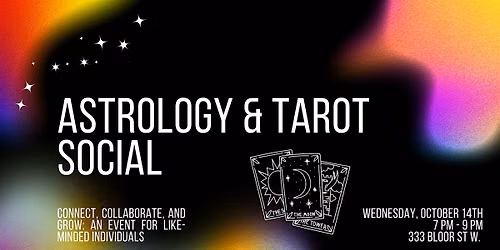Astrology & Tarot Social - Meet New People!