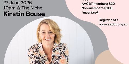 WA Branch Masterclass: Menopause: the overlooked (yet significant) life stage