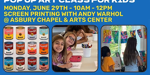 Pop Up Art Class For Kids
