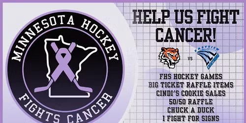 Farmington Hockey - Hockey Fights Cancer Day