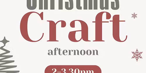 Free Family Christmas Craft Afternoon