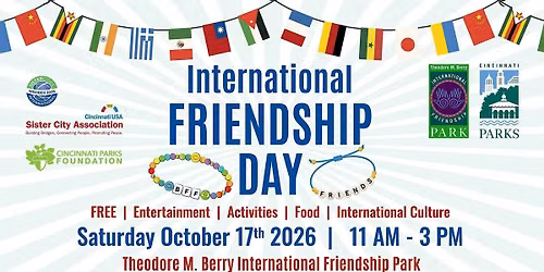 International Friendship Day 2026 at International Friendship Park