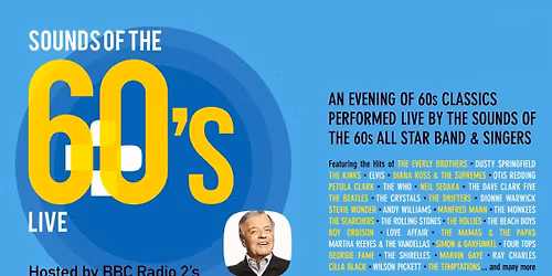 Tony Blackburn's Sounds of the 60s Live at The Forum - Bath