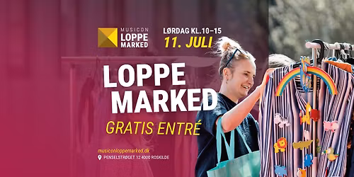 Musicon Loppemarked 11. juli