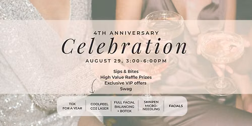 4th ANNIVERSARY CELEBRATION