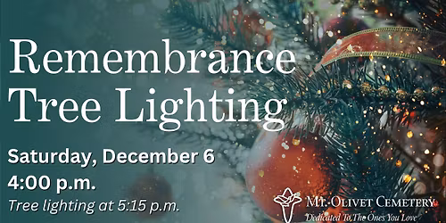 Remembrance Tree Lighting