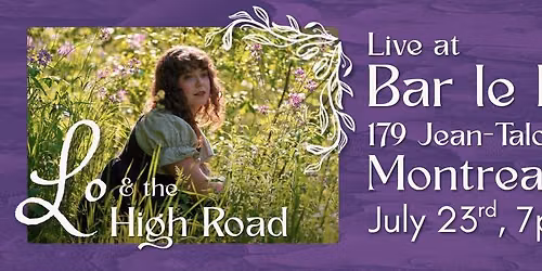 Lo & the High Road @ Bar le Ritz