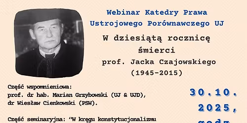 Kwartalny webinar Katedry Prawa Ustrojowego Por\u00f3wnawczego
