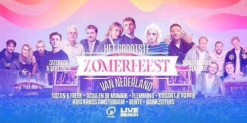 Het Grootste Zomerfeest van Nederland '26 - LIVE on the BEACH