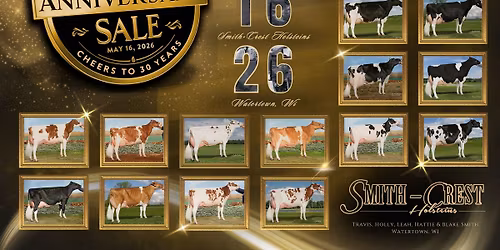 Smith-Crest 30th Anniversary Sale