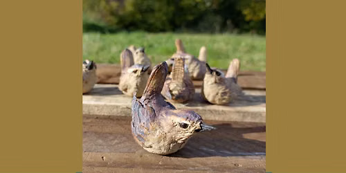 Ceramic Wren in the Hand workshop with Liz McLelland