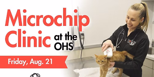 Microchip Clinic at the Ottawa Humane Society
