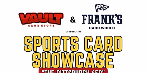 Sports Cards, Sports Memorabilia & Pok\u00e9mon\/TCG Showcase Event at the Monroeville Convention Center
