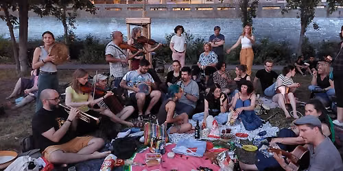 Boeuf musiques des Balkans - en plein air!