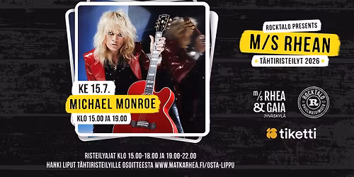 Michael Monroe (soolo) - M\/S Rhean T\u00e4htiristeilyt 2026