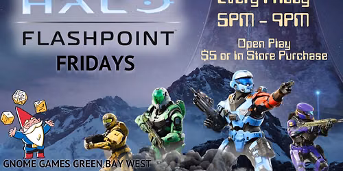 Flashpoint Fridays at Gnome Games Green Bay West