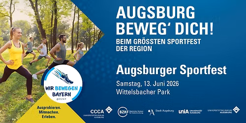 AUGSBURG, BEWEG DICH! \u2013 gemeinsam aktiv gegen Krebs!