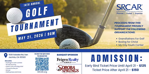 14th Annual Golf Tournament at Soboba Springs Golf Course