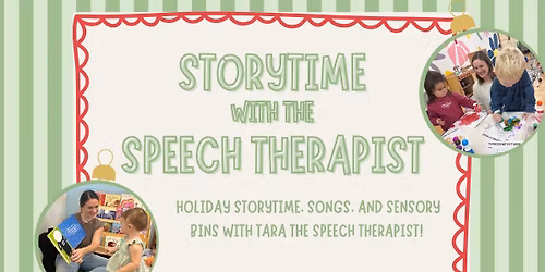 Storytime with the Speech Therapist