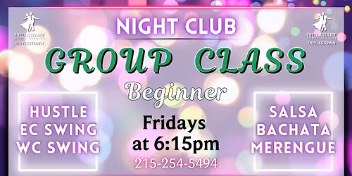 Beginner Night Club Group Classes