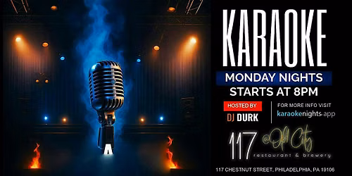 Saturday Karaoke at 117 @Olde City (Philadelphia, PA)