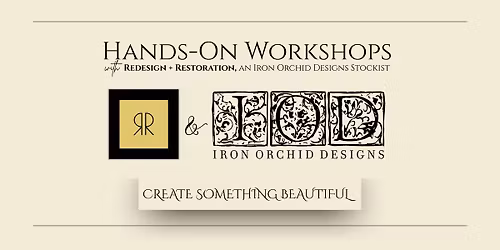 Handstamped Wine Bag and Stationary Workshop w\/R&R  & Iron Orchid Designs