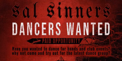 Auditions for Sal Sinners