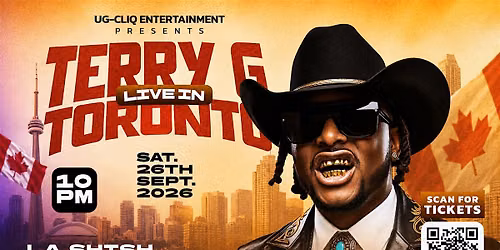 TERRY G LIVE IN TORONTO