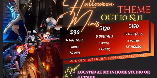 Wicked Sisters Annual Halloween Minis