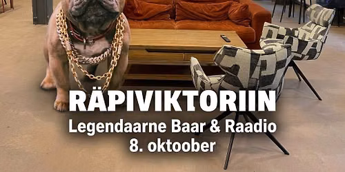 R\u00e4piviktoriin 3 Legendaarne Raadio & Baar, 8. oktoober