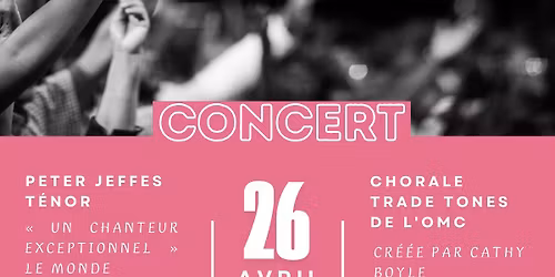 Concert solidaire en soutien aux femmes et enfants victimes de violences