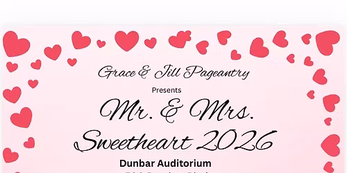 Mr. & Mrs. Sweetheart 2026 Pageant