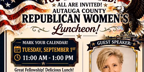 Autauga County Republican Luncheon 