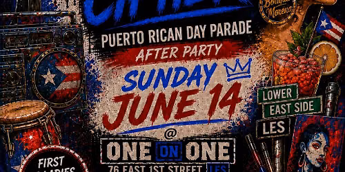 THE BORIQUA-MORENA CIPHER-PUERTO RICAN PARADE AFTER PARTY