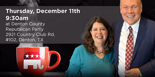 Conservative Cup with Denton County Judge Andy Eads