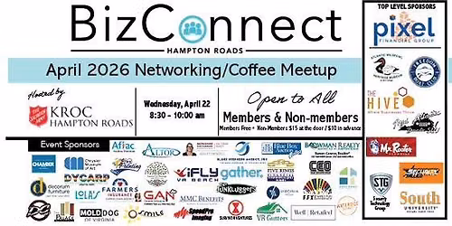 June BizConnect Networking Coffee at Edgar Cayce A.R.E.