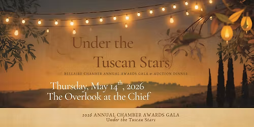 Bellaire Chamber Awards Gala, Auction & Dinner