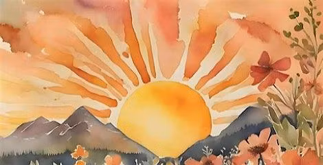 Paint the Summer: Intuitive Watercolor Session