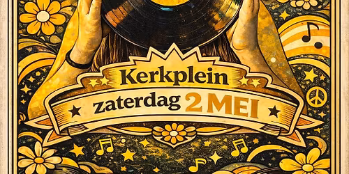 Platenbeurs Arnhem Kerkplein zaterdag 2 mei