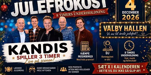 Kandis Julefrokost i K\u00f8benhavn