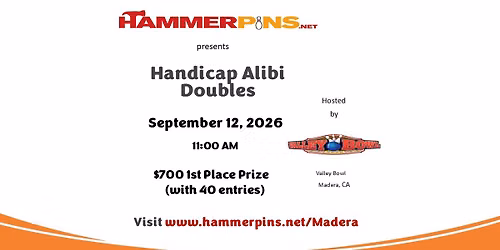 HammerPins Handicap Alibi Doubles