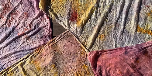 Natural Dyeing Workshop - Tie-Dye or Bundle Dyeing