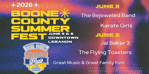 Boone County Summer Fest 2026